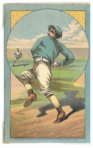 Baseball: 1882 Cosack & Co.  Trade Card (h804 - 11) ; " Pitcher "