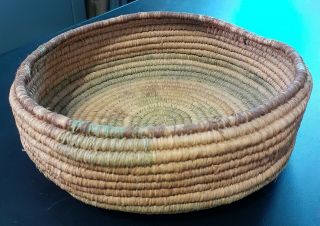 Antique Native American Woven Indian Basket Or Bowl 8 1/2 "