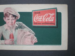 1934 Coca Cola Ink Blotter - 