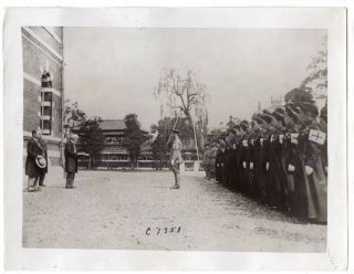 1914 Tokyo Japanese Red Cross Head To Tsingtao China News Photo