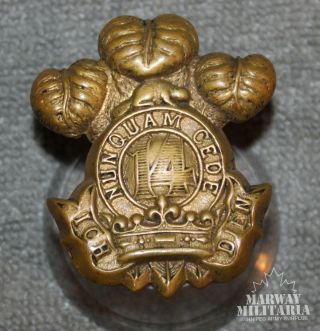 Pre Ww1,  14th Regiment The Princess Of Wales Own Rifles Cap Badge (20961)