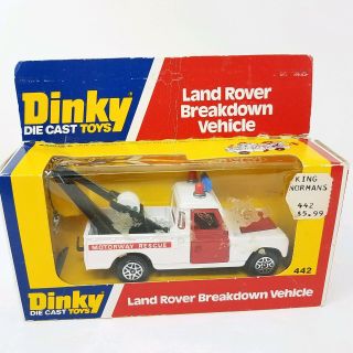 Dinky Die Cast Toys Land Rover Breakdown Vehicle 442
