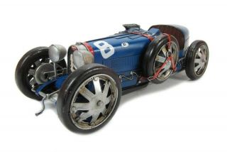 Cmc Bugatti Type 35 Grand Prix,  1924 Home/office Showroom Display Figurine
