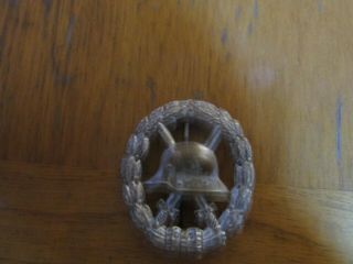 Ww1 Imperial German Cutout Silver Wound Badge - Great Shape