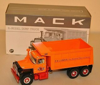 First Gear Collectible Mack R - Model Dump Truck 1:34 Scale