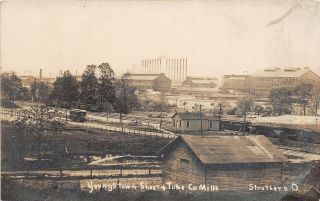 G89/ Struthers Ohio Rppc Postcard 1911 Youngstown Sheet & Tube Mill Factory
