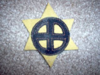 Wwi Us Army Patch 26th Infantry Division " Yankee ",  Engineer Unit Wool Aef