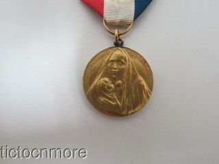 WWI ENGLAND & ITALIAN WAR RELIEF FUND MEDAL MADE by GORHAM SILVER CO. 2