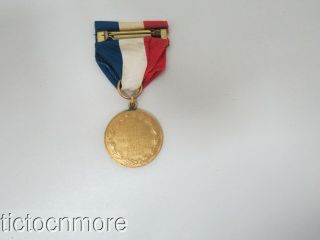 WWI ENGLAND & ITALIAN WAR RELIEF FUND MEDAL MADE by GORHAM SILVER CO. 3