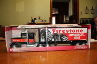 Vintage Nylint - 18 - Wheeler - Rare - Firestone Truck -