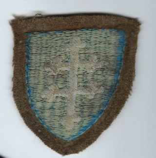 79th Division Patch SSI U.  S.  Army WW1 Embroidered Wool 3 