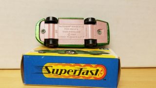 Matchbox Superfast Ford Group 6 Rare Base No.  45 & Box