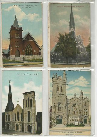 Post card album II with 247 post cards of Louisville KY 1901 - 1949 3