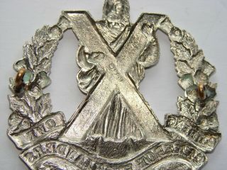 Canada Pre WW2 Cap Badge The Cameron Highlanders of Canada 1923 - 1939 BIRKS 3