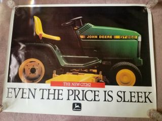 John Deere Gt 262 Lawn And Garden Tractors Dealer Showroom Display Poster