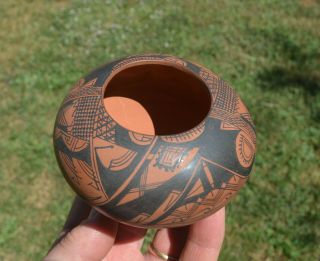 Vintage Mata Ortiz Tere Rodriguez Indian Pottery Pot Casas Grandes