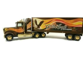 Vintage Nylint Golden Eagle Express Steel Semi Truck Trailer Die Cast 25 Inch