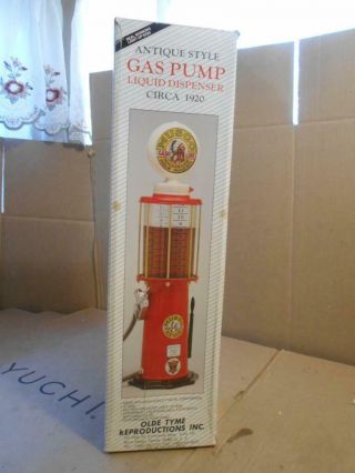 Roar With Gilmore Gas Pump Shaped Drink Dispenser 21 "