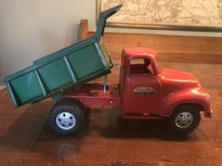 Vintage 1950 ' s Tonka Mound Minn Pressed Steel Dump Toy Truck USA / Rare 3