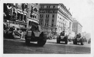 World War I Victory Parade Washington Dc Photo Tanks