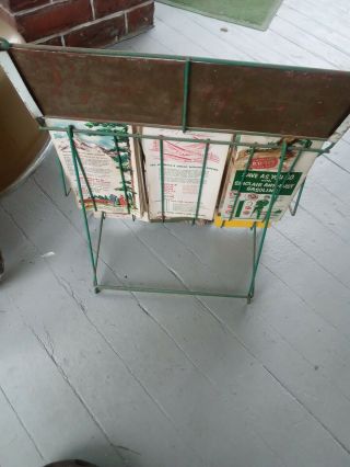 Sinclair Auto Tour Service Map rack,  stand.  maps,  application for more 2