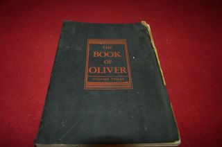 Oliver Tractor The Book Of Oliver Volume 3 Brochure Tbpa