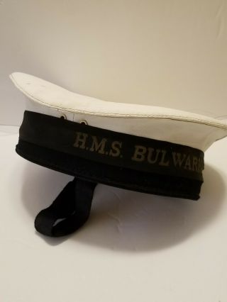 Authentic British Ww1 H.  M.  S.  Bulwark Ship Sailor 