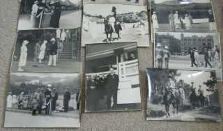 14 1930s PHOTOS OF GOVERNOR SIR WILLIAM PEEL KINGS STUDIO QUEENS RD HONG KONG 3