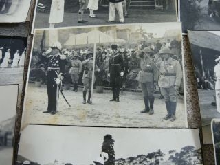 14 1930s PHOTOS OF GOVERNOR SIR WILLIAM PEEL KINGS STUDIO QUEENS RD HONG KONG 4