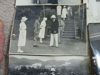 14 1930s PHOTOS OF GOVERNOR SIR WILLIAM PEEL KINGS STUDIO QUEENS RD HONG KONG 6