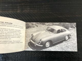 1964 1965 Porsche Facts 356 C / SC Sales Brochure Book - 2