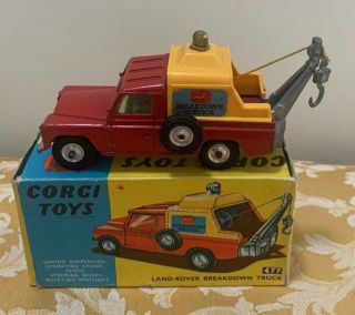 Corgi Toys No.  477 Land Rover Breakdown Truck,