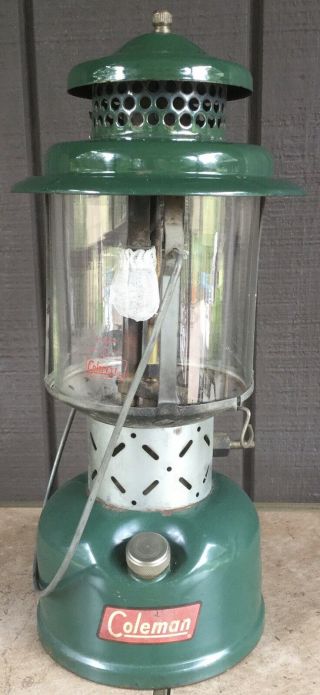 Vintage 1956 Coleman 220e The Sunshine Of The Night Lantern With Directions