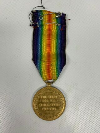 1914 - 18 WW1 CANADA MILITARY VICTORY MEDAL 2