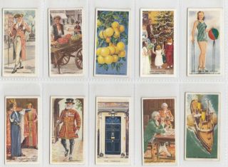 Complete Set Of 50 Science And Education Cards From 1939 By Carreras