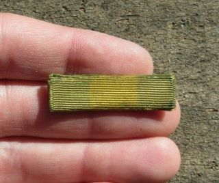 Pre - Ww1 Us Army Military Mexican Border Campaign Medal Ribbon Bar
