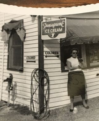 1950’s Ish - Pensupreme Ice Cream Sign Black Americana History,  Store Photo 2