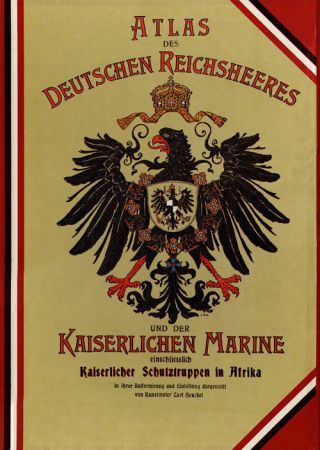 Atlas Of The German Army And The Imperial Navy By C Henckel -