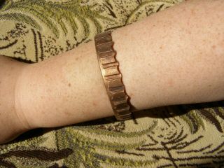 Ww I Ww1 Trench Art.  Copper Bracelet.  Battlefield Relic