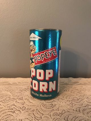 NOS 1949 RARE Vintage Popcorn Popeye White Hulless Pop Corn FULL 3