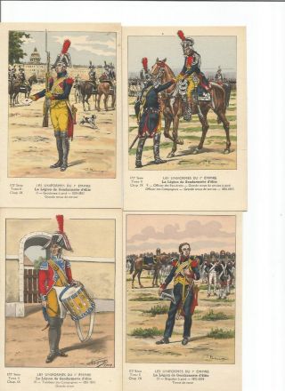Cdt Bucquoy - Uniformes 1er Empire - Série 172 - Légion De Gendarmerie D 