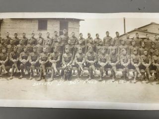 Battery D 310th Field Artillery Regiment 1944 - 1945 Panoramic 36 " Long Photo 79th
