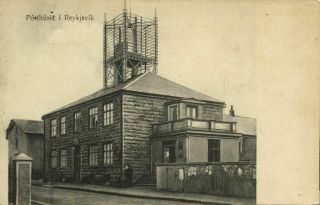 Iceland,  Reykjavik,  Pósthúsið,  Post Office (1910s) Postcard