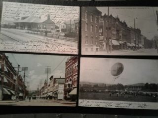 50 Oneonta,  Ny Postcards,  Early 1900s,  Hospital,  Rr,  Main St,  Fires. ,