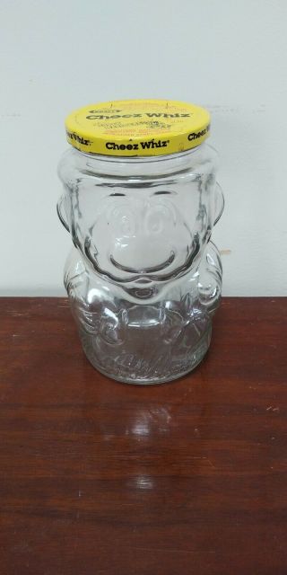 1989 Mario Brothers Cheese Whiz Jar (cookie Jar) Has Lid - Collectors Jar