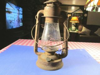 Vintage Dietz No.  2 Blizzard Lantern & Dietz Globe