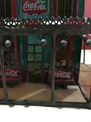 1997 Coca Cola Stained Glass Bed And Breakfast Marketed by The Franklin 2