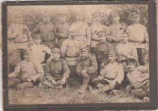 Ww1 Bulgaria Bulgarian Army Military Officers & Soldiers Photo