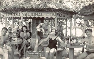 Dr 1940’s Republica Dominicana Balneario Colon Puerto Plata,  Dominican Republic