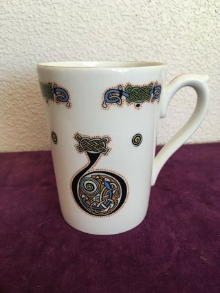 Royal Tara Fine Bone China Book Of Kells Cup Mug Gold Trim